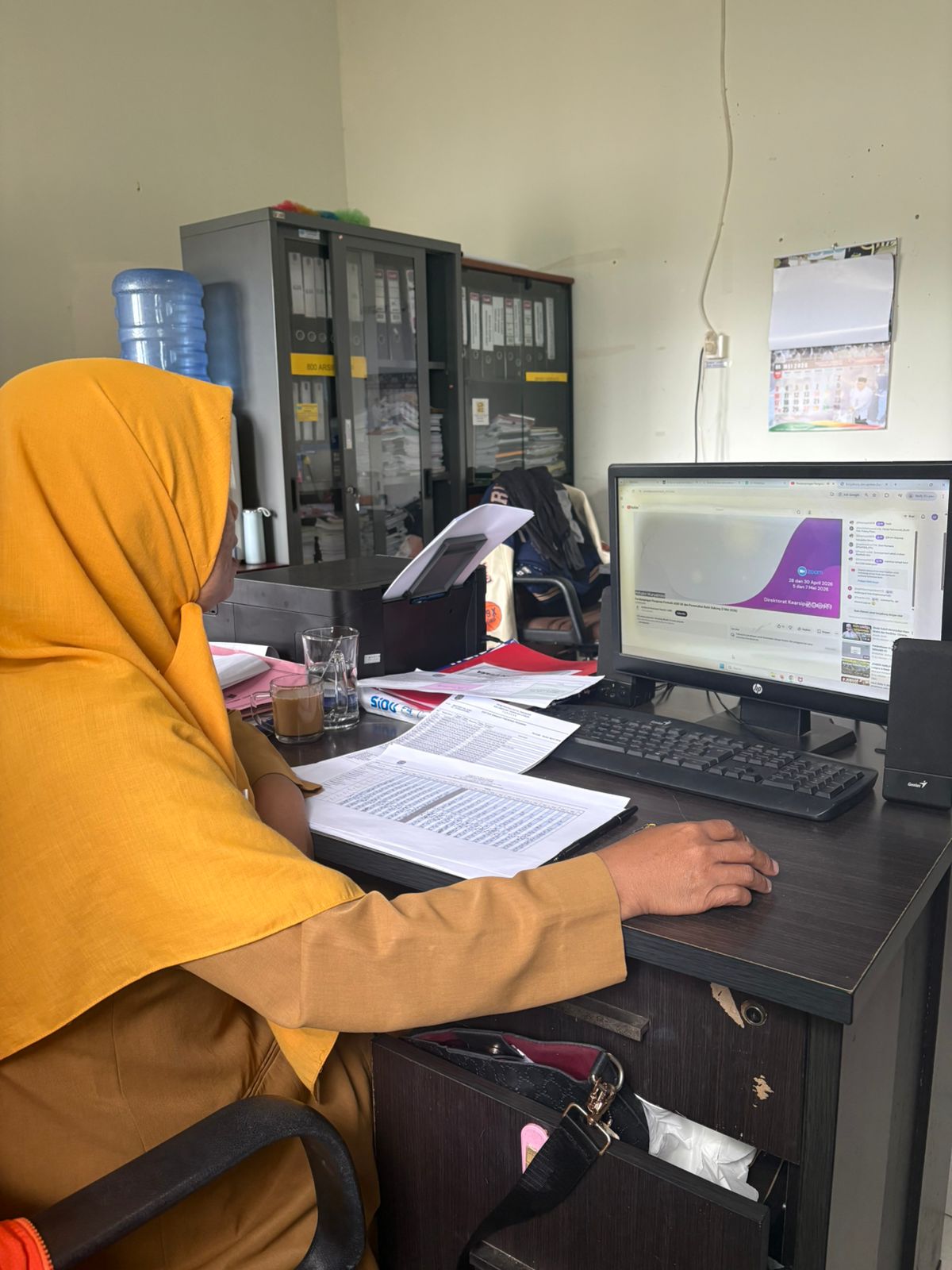 Zoom Meeting Lanjutan Pendampingan Pengisian Formulir ASKI dan Pemenuhan Bukti Dukung Di Wilayah Kalimantan